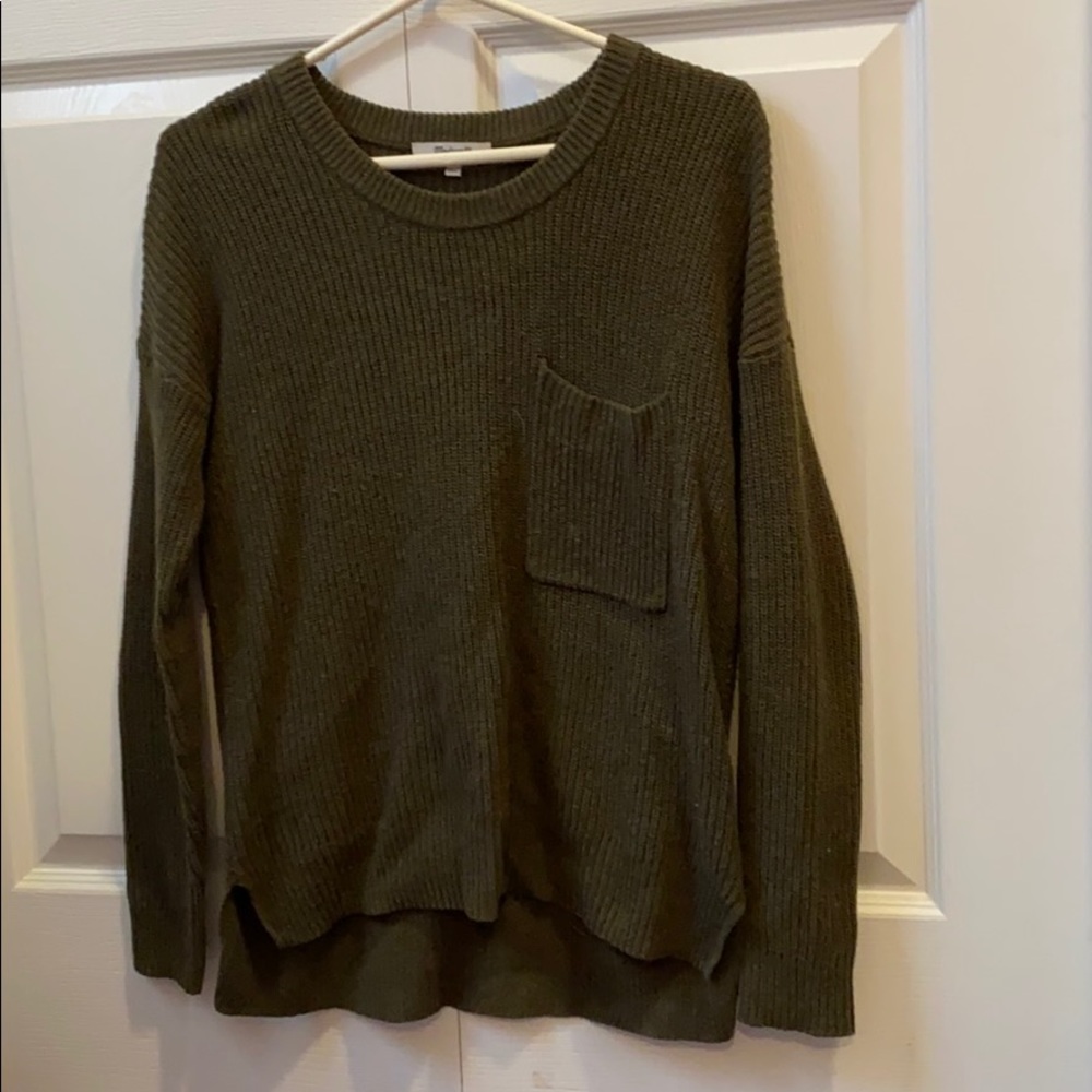 Green madewell crew neck